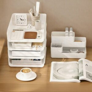 Office desktop file storage rack can be stacked with multiple layers of storage racks for students and teachers